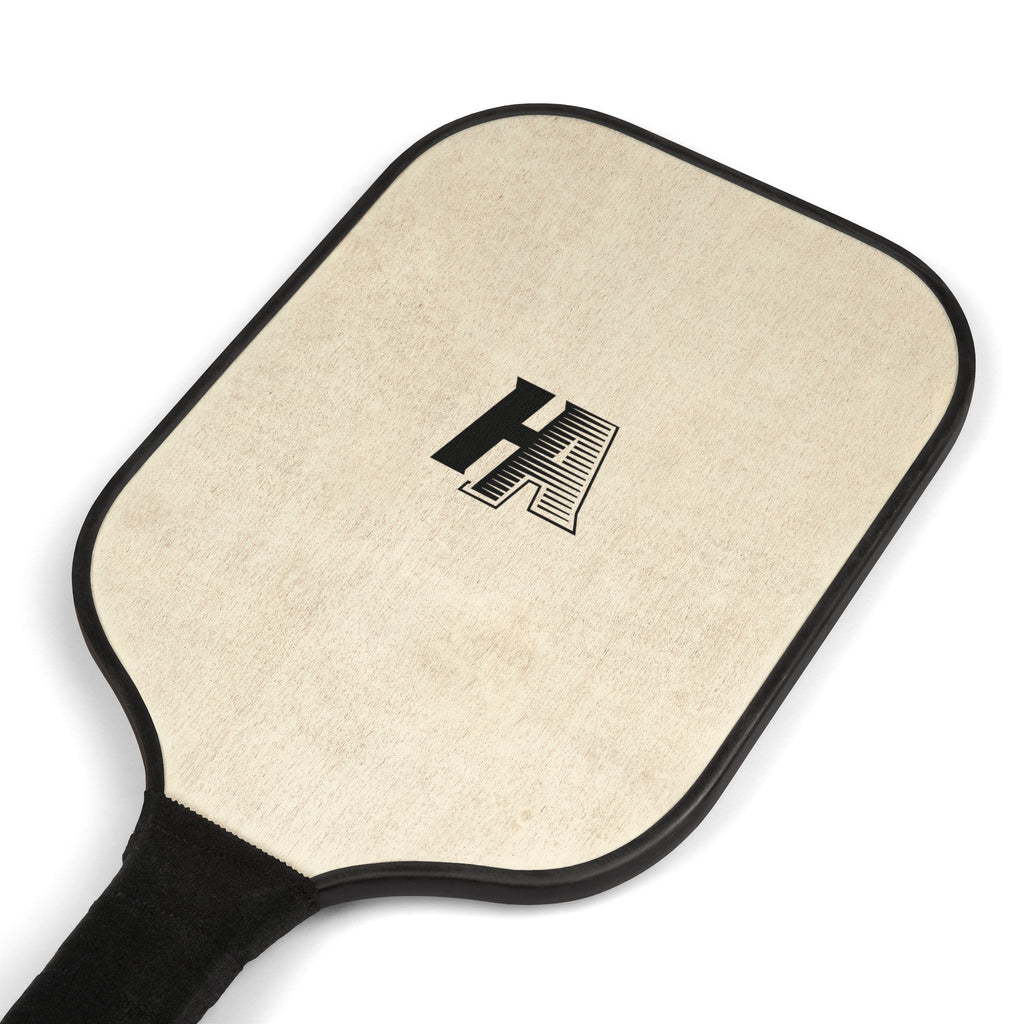 HA Pickleball Paddle Set – Lightweight Wood Paddles with Balls