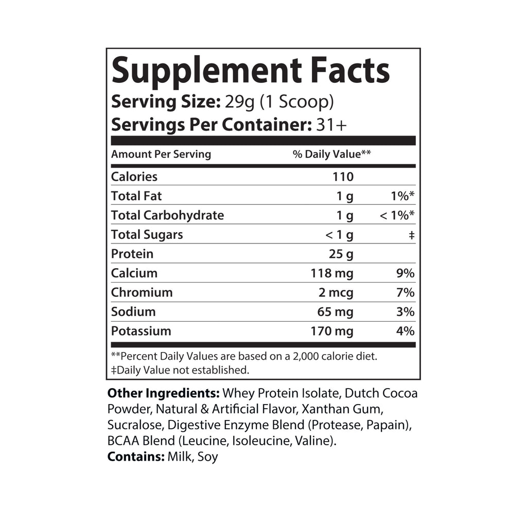 HA Whey Isolate Protein Supplement (907g, 2lb)