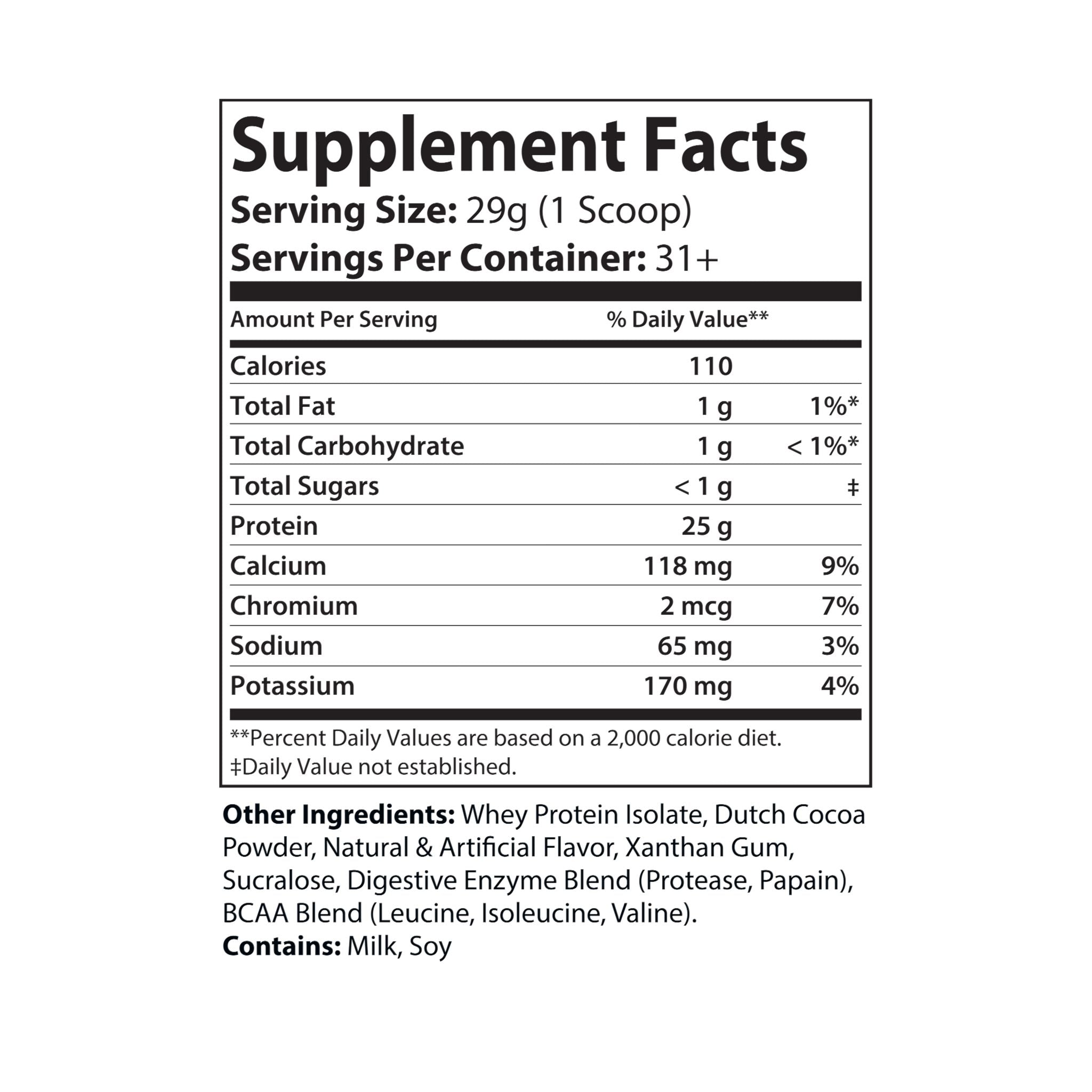 HA Whey Isolate Protein Supplement (907g, 2lb)
