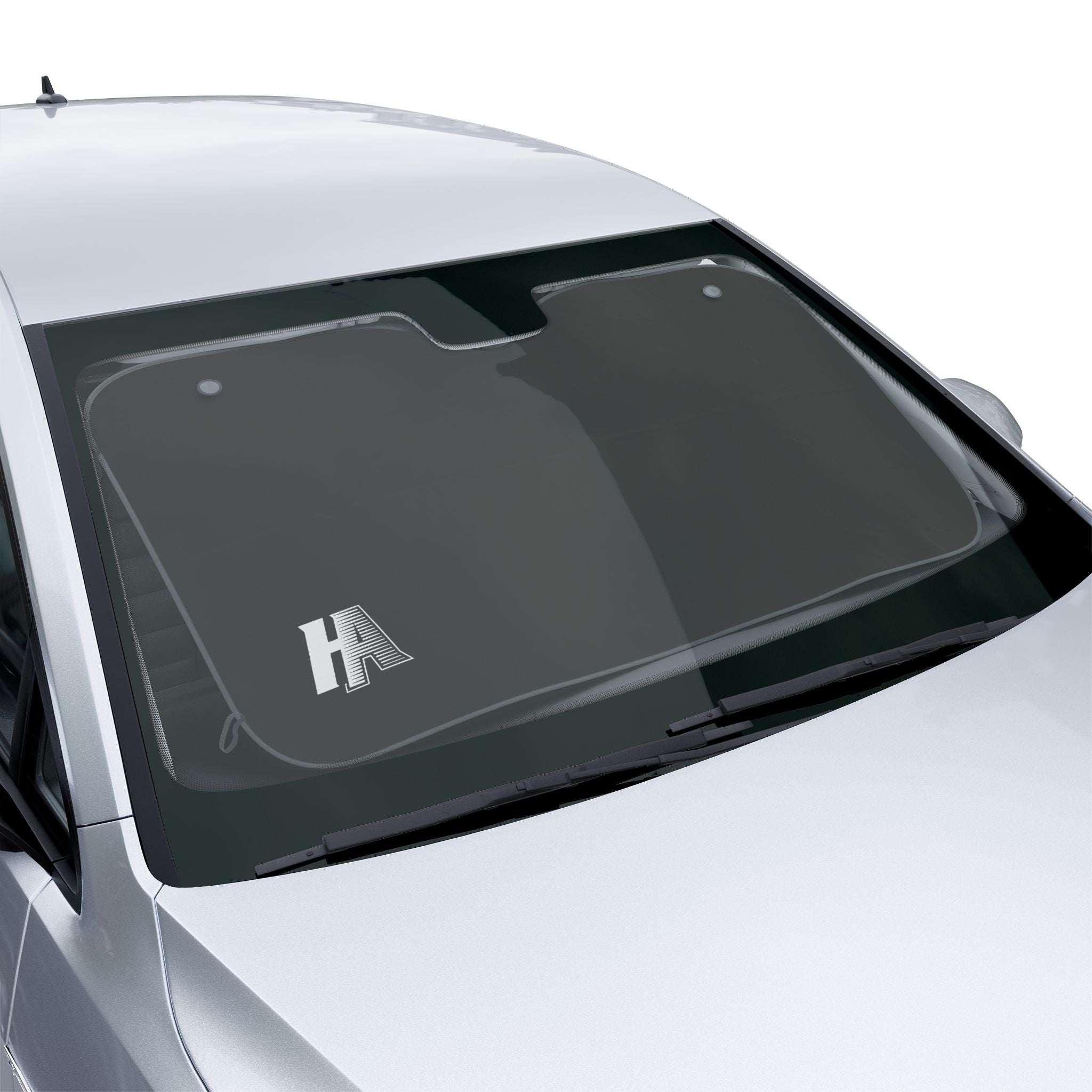 HA Universal Reflective Car Sun Shade – Front Windshield UV Protector
