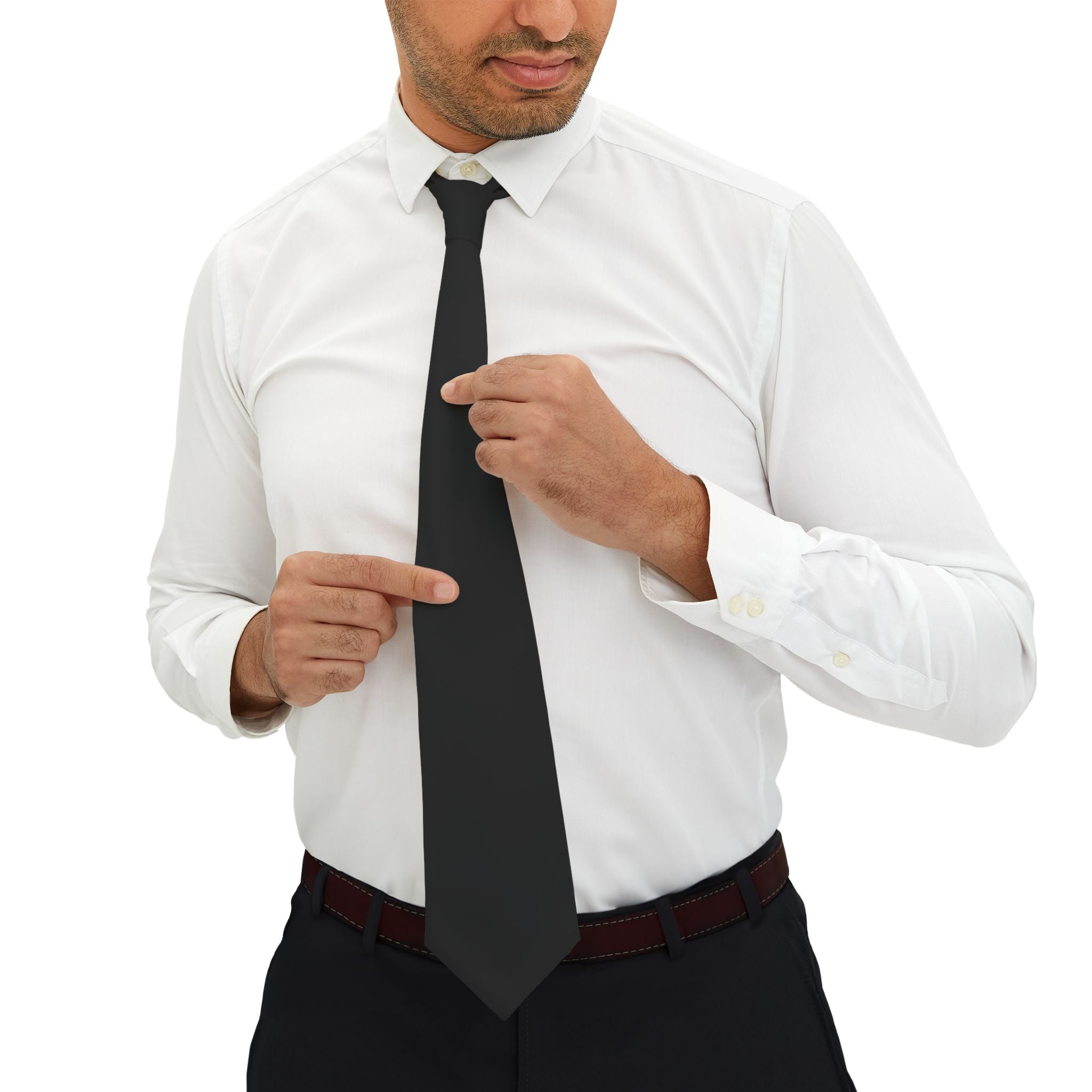 HA Classic Black Necktie