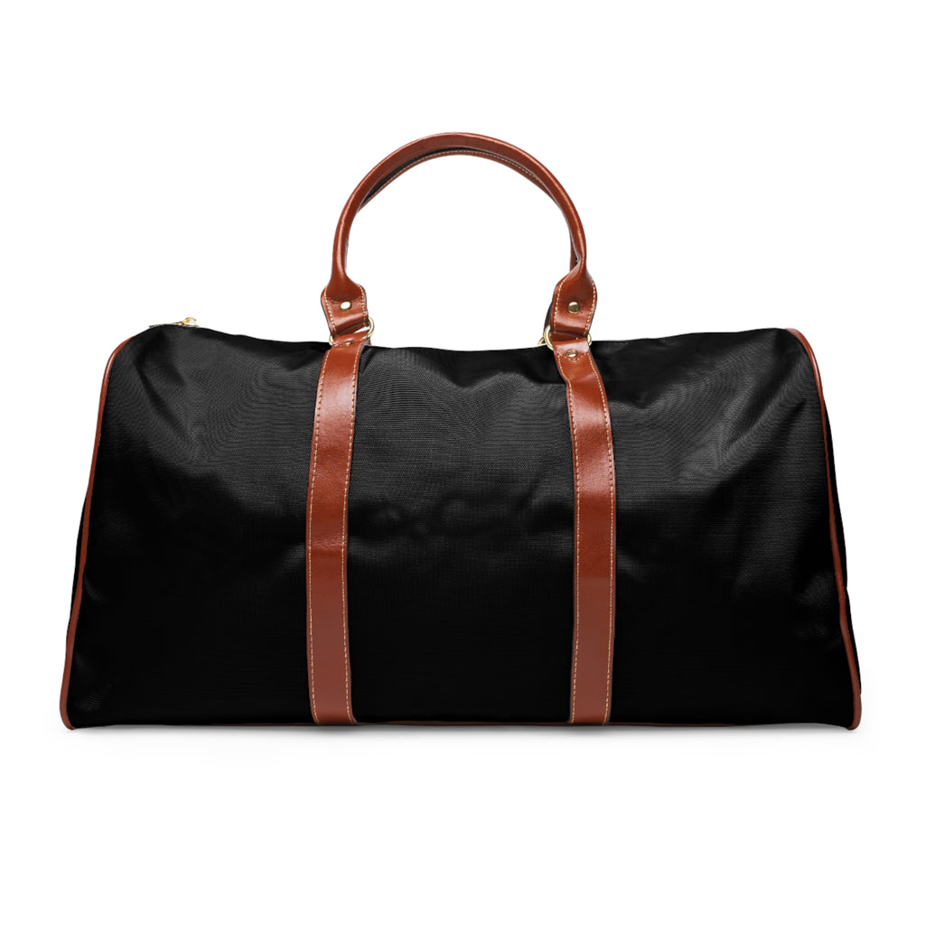 HA Waterproof Leather-Travel Duffel Bag