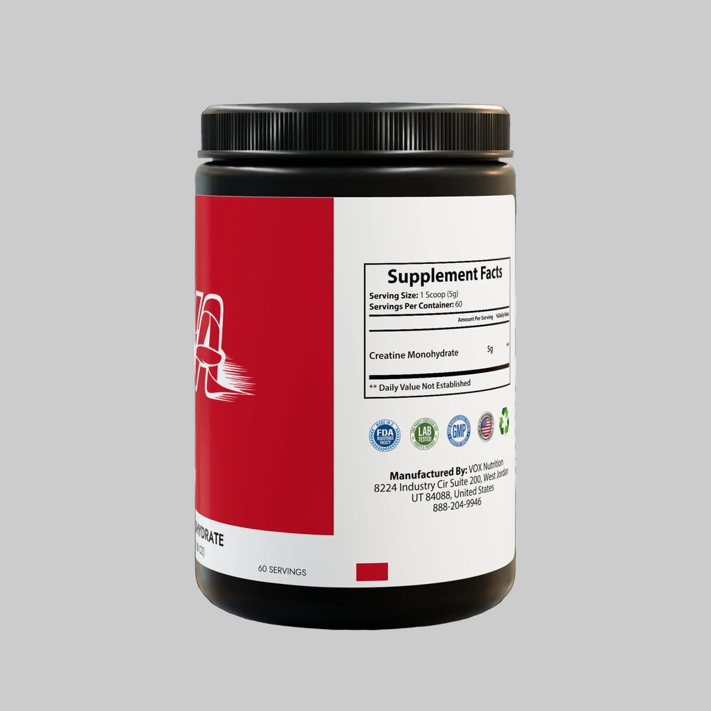 HA Creatine Monohydrate Supplement (300g, 10.58oz)