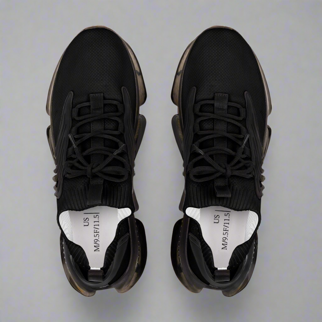 HA Gravity Zeros Black - Lightweight Athletic Shoes