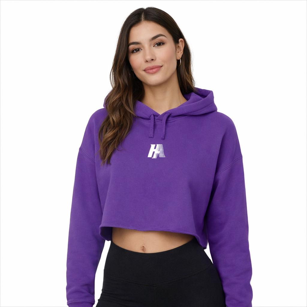 HA women’s cropped hoodie
