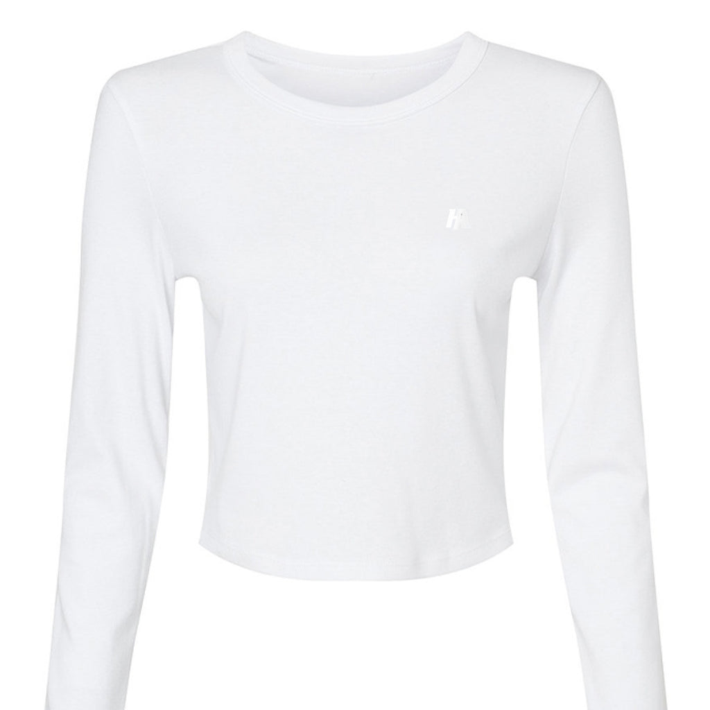HA Women’s cropped long Tee