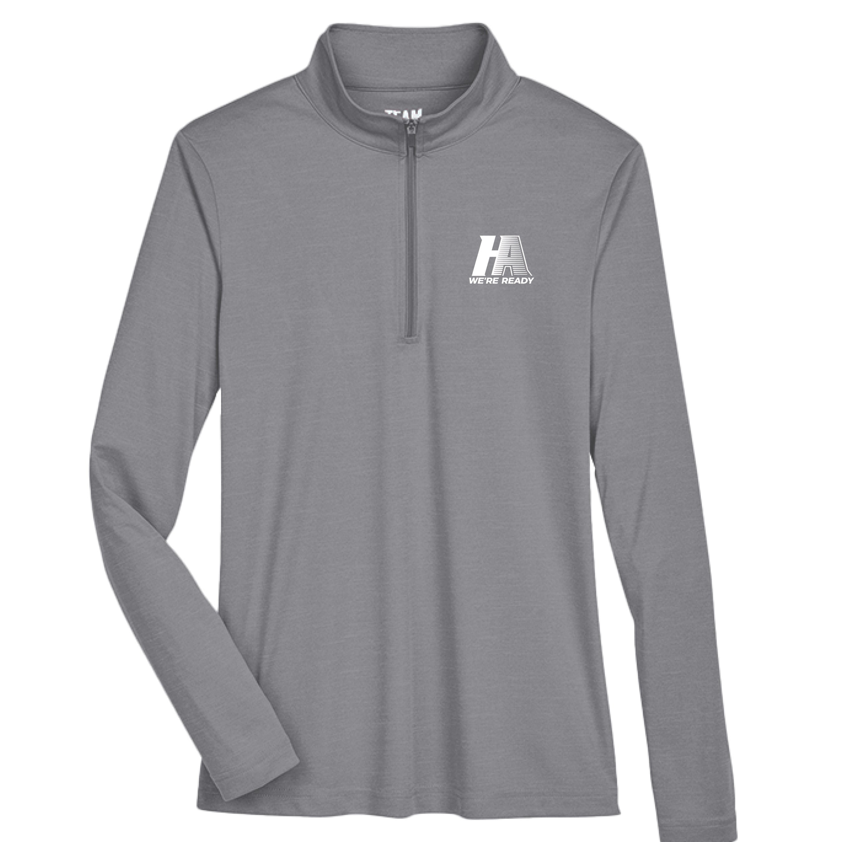 DK GREY HEATHER - FRONT