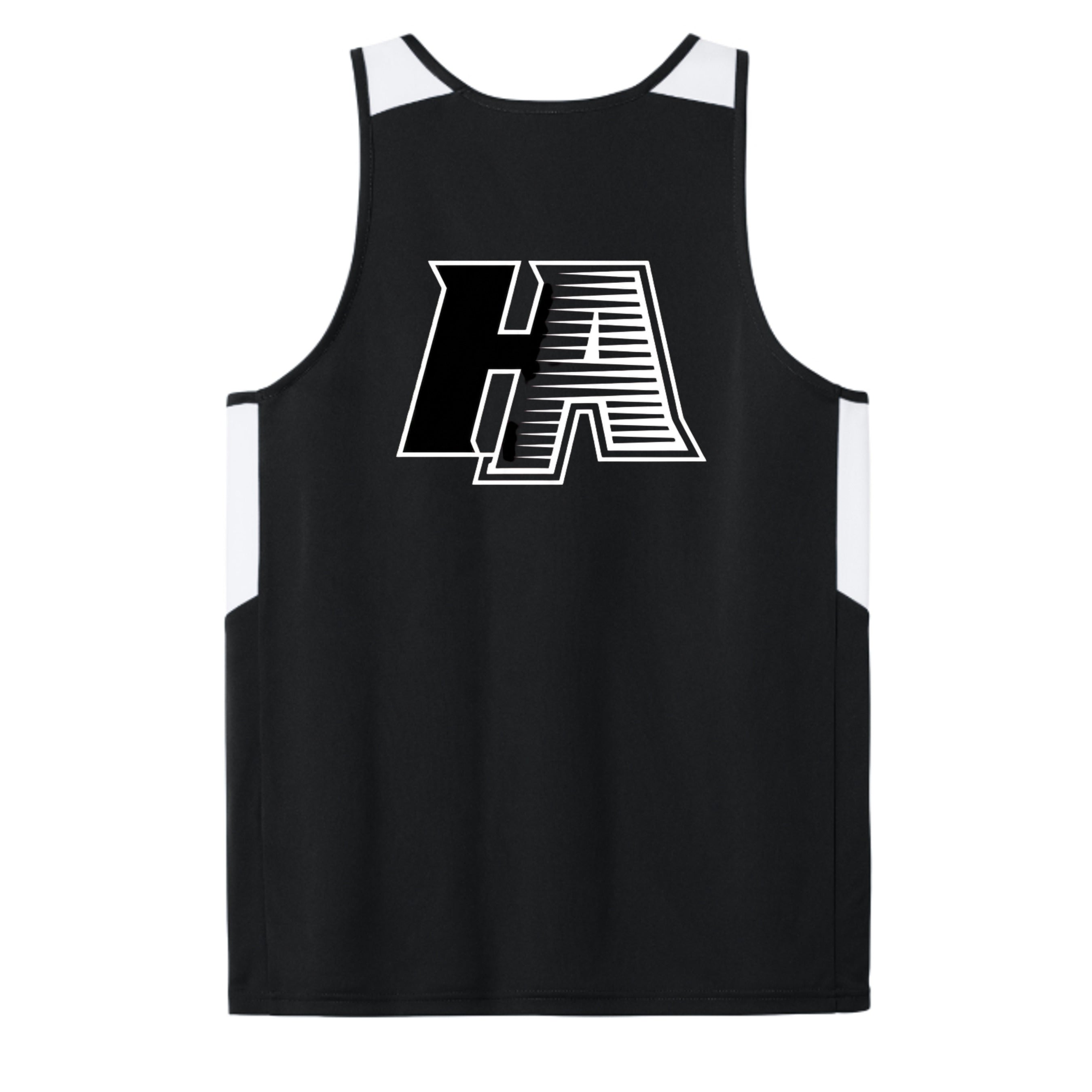 Blk/White - ST446 - BACK